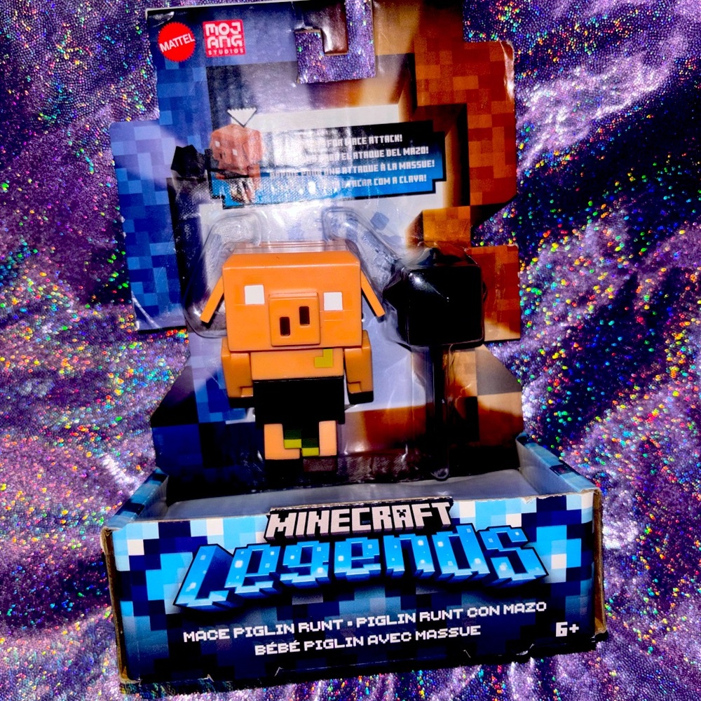 Minecraft Legends MACE PIGLIN RUNT